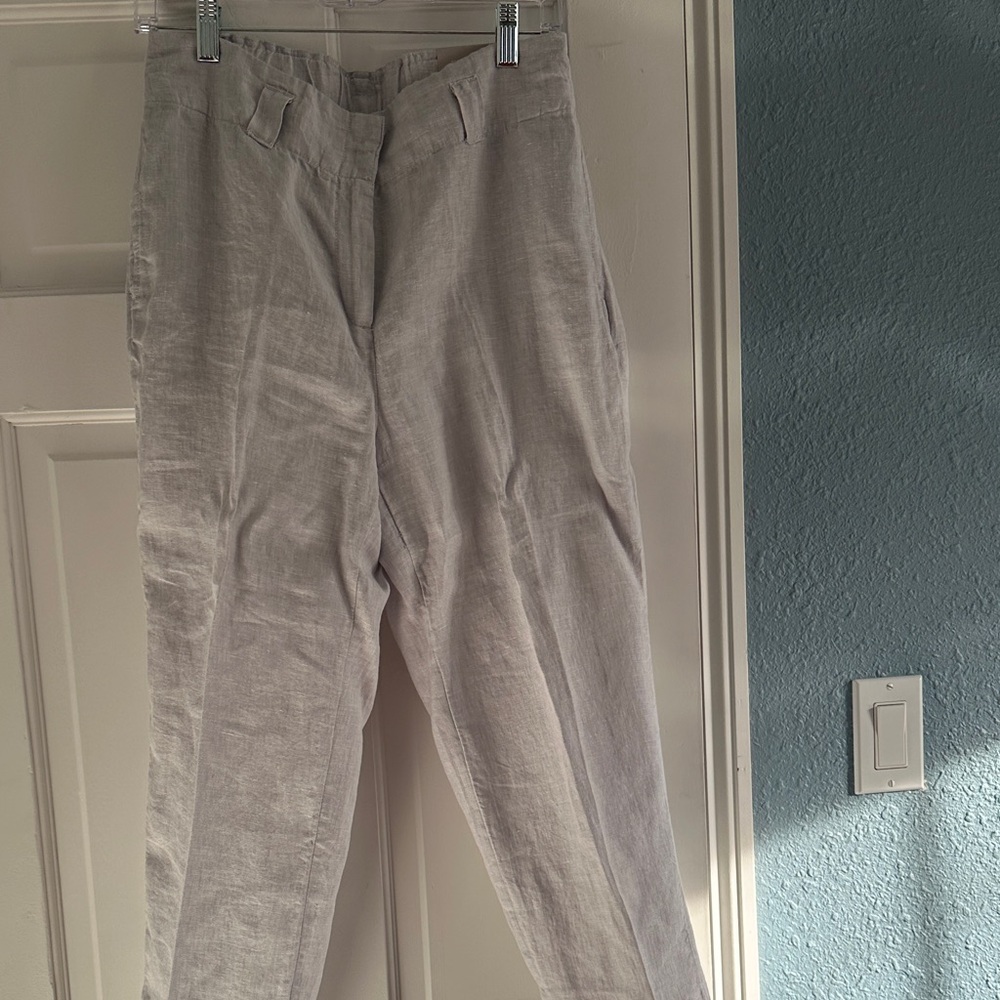 Chico's Light Gray Chinos
